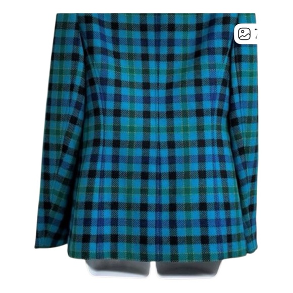 Carlisle Plaid Wool Blazer - Picture 4 of 7